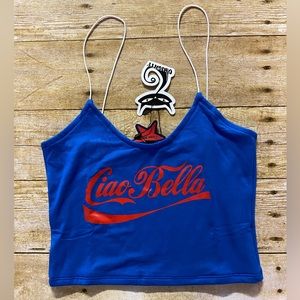 NWT OMIGHTY CIAO BELLA SKINNY TANK